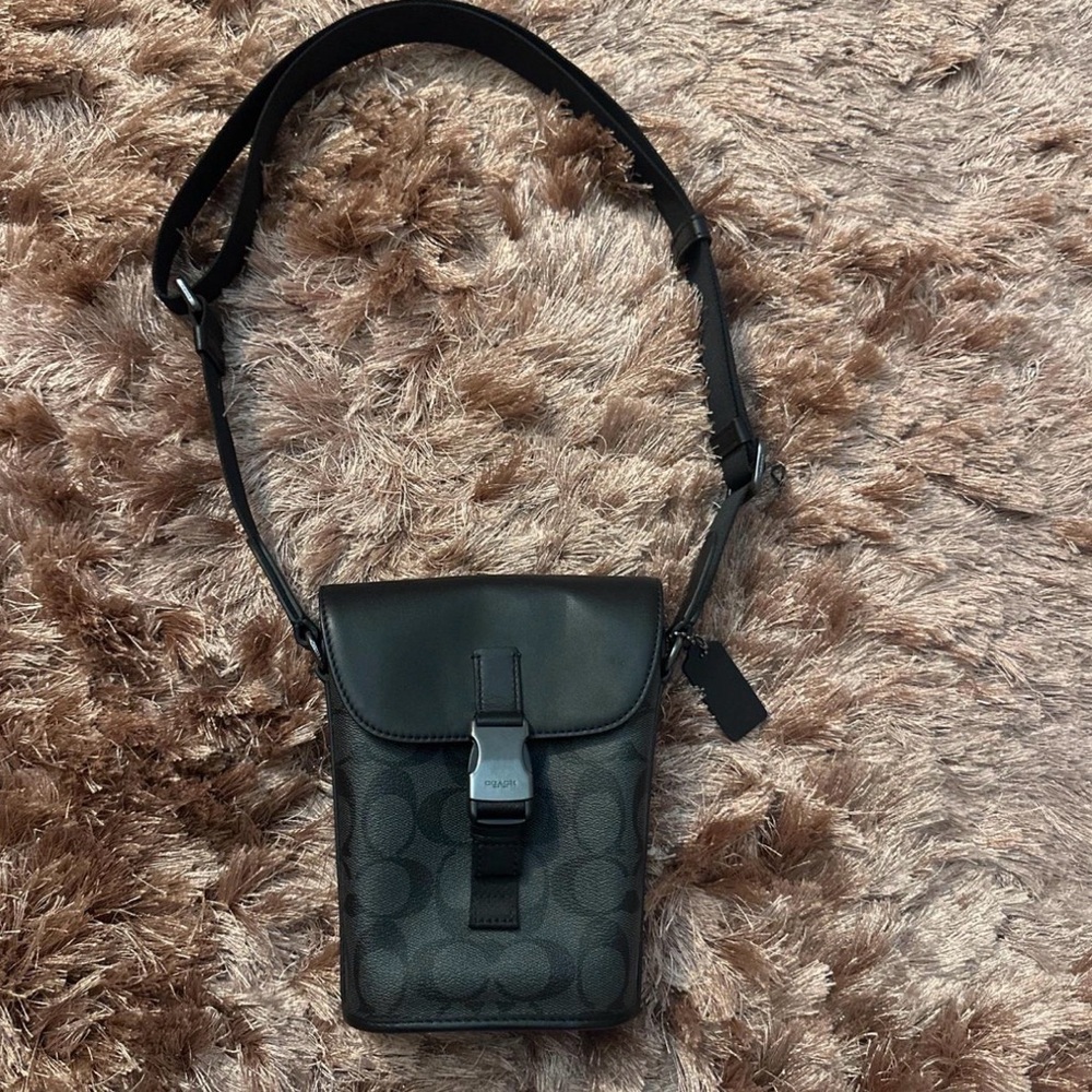 Coach Black Men's Messenger Bag